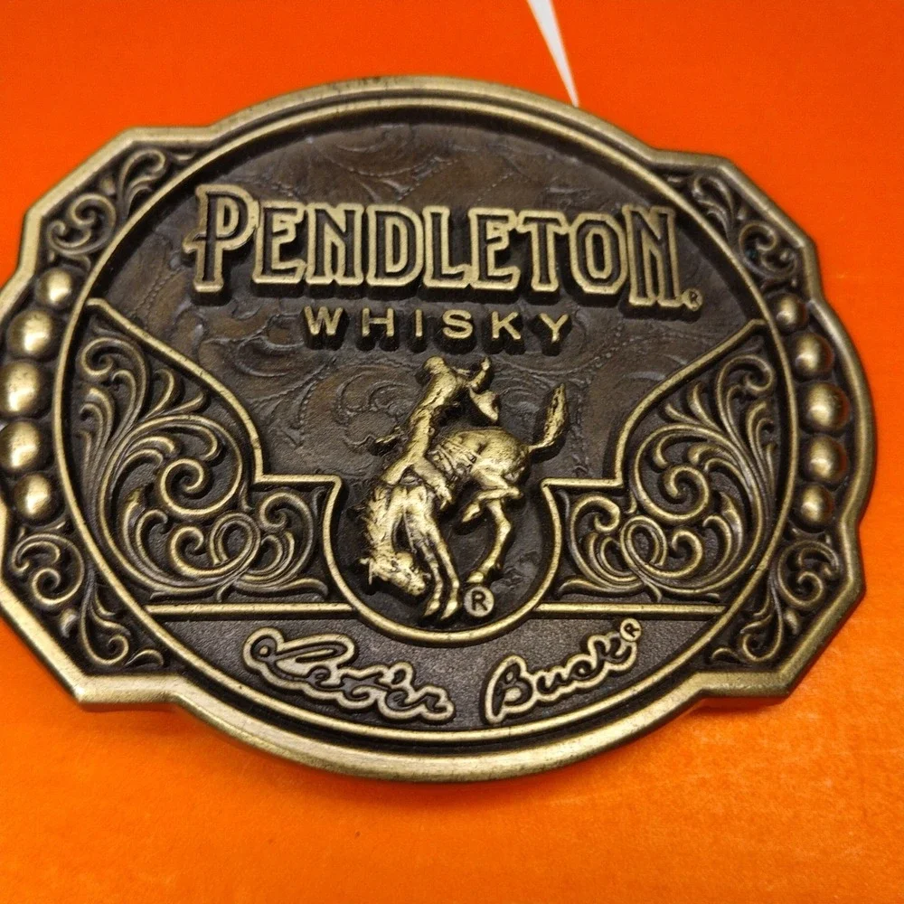 Montana Silversmiths Pendleton Whisky 2024 Limited Edition Belt Buckle Bronze